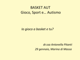 Io gioco a basket e tu?