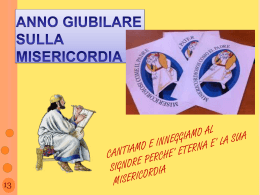 annotazioni sulla misericordia