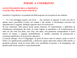 La poesia come visione della realt&agrave;