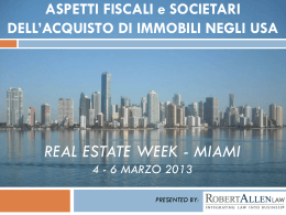 Real Estate Week- Miami