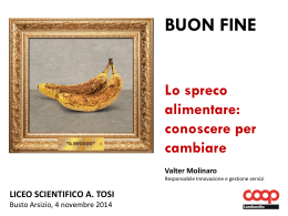 COOP Lombardia &ndash; Lo spreco alimentare