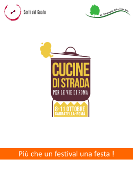 Diapositiva 1 - Comune di Roma