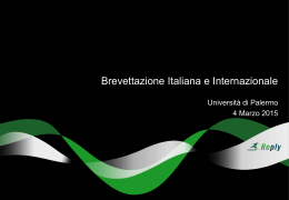 Slide Reply - Università di Palermo