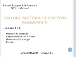 Lezione 3 - Celean.com - SITO IN AGGIORNAMENTO