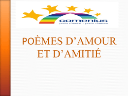 L`amour&hellip;.