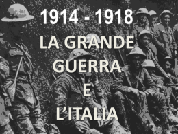 La Grande Guerra