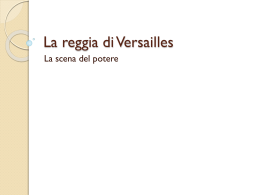 App. 5. La reggia di Versailles