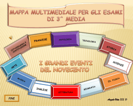 Tesina multimediale (Vita Angelo 3D)