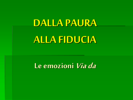 Le emozioni Via da
