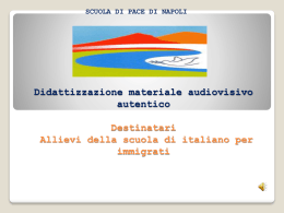 Driss - Associazione Scuola di pace