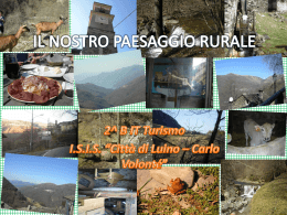 il nostro paesaggio rurale - "Citt&agrave; di Luino - Carlo Volont&eacute;"