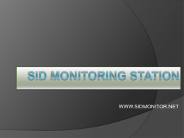 "Monitoraggio VLF SID" in formato