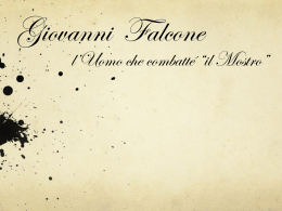 Giovanni Falcone - Liceo Giulio Cesare