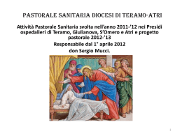 Pastorale Sanitaria - Diocesi Teramo-Atri