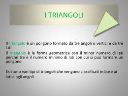 I TRIANGOLI