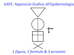 GATE: approccio grafico all*epidemiologia