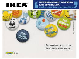 Monitoraggio della situazione dei dipendenti GLBT in IKEA Italia