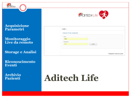 Presentazione Aditech Life