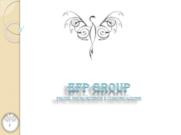 Scarica la presentazione delle attivit&agrave; (file )