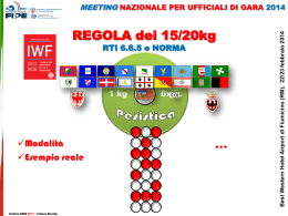 1/3 - NORMA PER 6.6.5 – REGOLA DEI 15/20kg