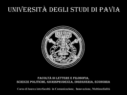SOLLAMI - Cim - Università degli studi di Pavia