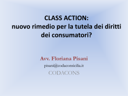 class action privati