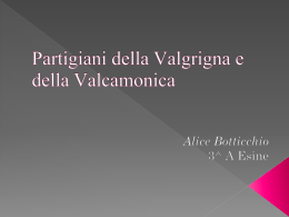 Botticchio Alice - Intergruppo Alpini