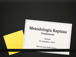 Slide Dott.ssa Della Libera
