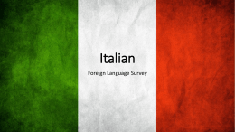 Italian - Silver Wolf Foreign Language