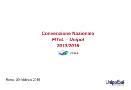 Convenzione.UNIPOL