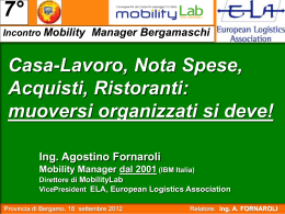 Casa/ Lavoro, Nota Spese, Acquisti, Ristoranti