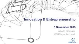 Innovation_Entrepreneusrship - Indico