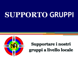 2014_Supporto Gruppi