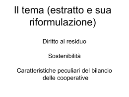 Presentazione Arici &ndash; Bilancio cooperative &ndash; 2 luglio 2011