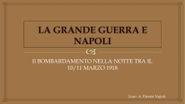 LA GRANDE GUERRA NAPOLI