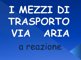 IL MOTORE A REAZIONE