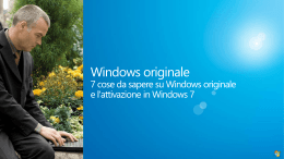 7 cose da sapere su Windows originale
