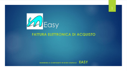 fattura elettronica di acquisto