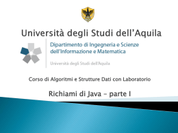 pptx - University of L`Aquila - Università degli Studi dell`Aquila