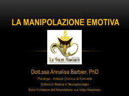 la manipolazione emotiva - Il Bello della Psicologia