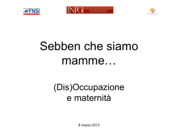 Lo stato dell*arte nella professione Uno sguardo alle cifre