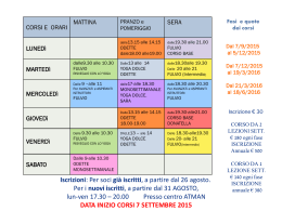 volantino 2015/2016 - Gruppo Yoga Forlimpopoli