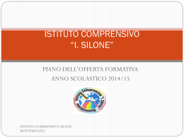 slides open day 2015 - Istituto Comprensivo "Ignazio Silone" di