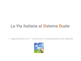 Il sistema duale italiano