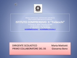 TEMPI SCUOLA - Istituto Comprensivo Desenzano 2 "Trebeschi