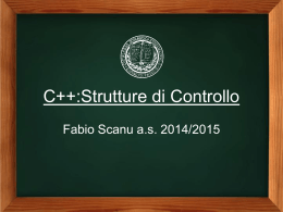 05_C++_Strutture di Controllo