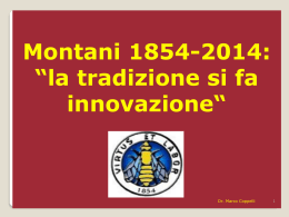 Noi siamo sudditi del tempo, e il tempo ci comanda di partire.