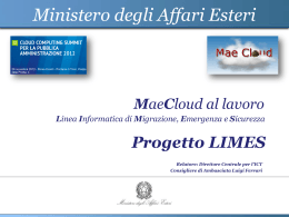 limes - Ministero degli Affari Esteri
