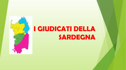 I GIUDICATI DELLA SARDEGNA