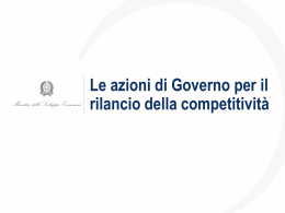 nuove agevolazioni nazionali